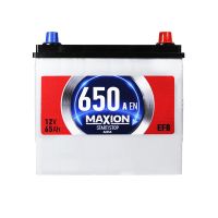 Автомобильный аккумулятор MAXION EFB SMF Asia (D23) 65Ah 650A R+ 5632049